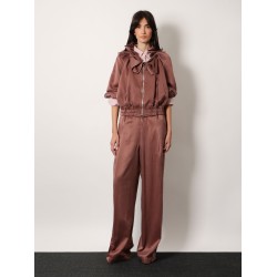 Voly cupro and cotton jacket