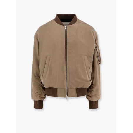 Rayon padded bomber