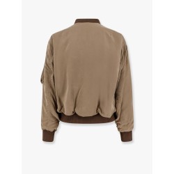 Rayon padded bomber