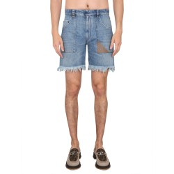DENIM BERMUDA SHORTS