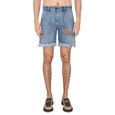 DENIM BERMUDA SHORTS