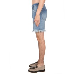 DENIM BERMUDA SHORTS