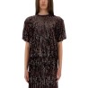 "JULI" TOP WITH SEQUINS