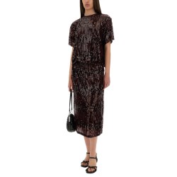 "JULI" TOP WITH SEQUINS