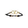 COTTON AND SWAROVSKI® CRYSTAL "VLOGO SIGNATURE" BRACELET