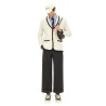 WOOL AND COTTON SINGLE-BREASTED JACKET