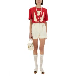 "CHEZ VALENTINO" PRINT T-SHIRT