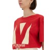 "CHEZ VALENTINO" PRINT T-SHIRT