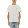COTTON T-SHIRT WITH "VLOGO" PATCH