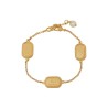 METAL, ENAMEL, CRYSTAL AND SWAROVSKI® PEARL "OVALETTE" BRACELET