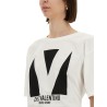 "CHEZ VALENTINO" PRINT T-SHIRT