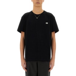 COTTON T-SHIRT WITH "VLOGO" PATCH