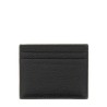 GARNET CALFSKIN "ROCKSTUD" CARD HOLDER