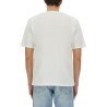 COTTON T-SHIRT WITH "CHEZ VALENTINO" PRINT