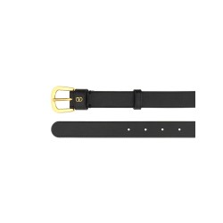 GLOSSY CALFSKIN "VLOGO SIGNATURE" BELT
