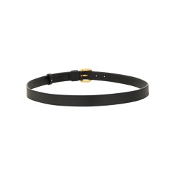 GLOSSY CALFSKIN "VLOGO SIGNATURE" BELT
