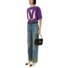"CHEZ VALENTINO" PRINT T-SHIRT