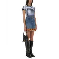 STRIPED COTTON JERSEY T-SHIRT
