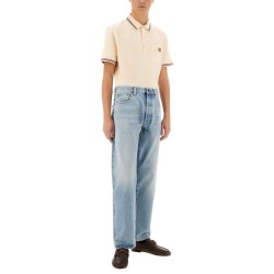 POLO SHIRT WITH VLOGO PATCH