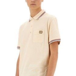 POLO SHIRT WITH VLOGO PATCH