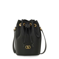 "VLOGO SIGNATURE" MINI BUCKET BAG