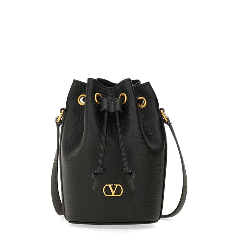 "VLOGO SIGNATURE" MINI BUCKET BAG