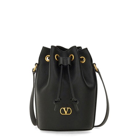 "VLOGO SIGNATURE" MINI BUCKET BAG