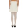 SOLID CREPE COUTURE SKIRT