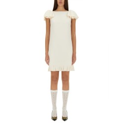 CREPE COUTURE SHORT DRESS