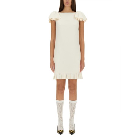CREPE COUTURE SHORT DRESS