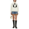 COTTON HOODIE WITH PRINT