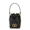 "VLOGO SINGATURE" MINI BUCKET BAG