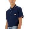 POLO SHIRT WITH VLOGO PATCH