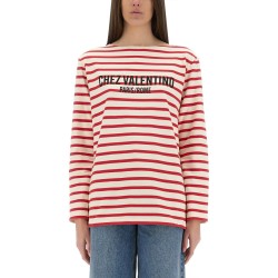 COTTON LONG SLEEVE T-SHIRT WITH PRINT