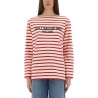 COTTON LONG SLEEVE T-SHIRT WITH PRINT