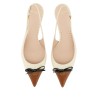 SLINGBACK PUMPS "BEPOINTY"