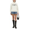 COTTON HOODIE WITH PRINT