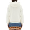 COTTON HOODIE WITH PRINT