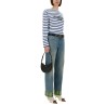 COTTON LONG SLEEVE T-SHIRT WITH PRINT