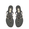 RUBBER "ROCKSTUD" LOW SANDAL