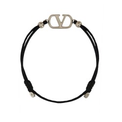 COTTON "VLOGO SIGNATURE" BRACELET