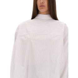 BLOUSE WITH KNOTTED COLLAR