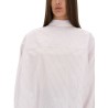 BLOUSE WITH KNOTTED COLLAR