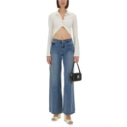 CROPPED POLO SHIRT "TWIST"