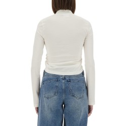 CROPPED POLO SHIRT "TWIST"