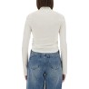 CROPPED POLO SHIRT "TWIST"