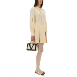 CREPE COUTURE SHORT SKIRT