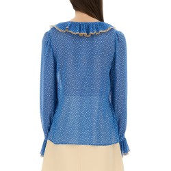 LIGHT GEORGETTE PRINT PLUSDEPOIS SHIRT