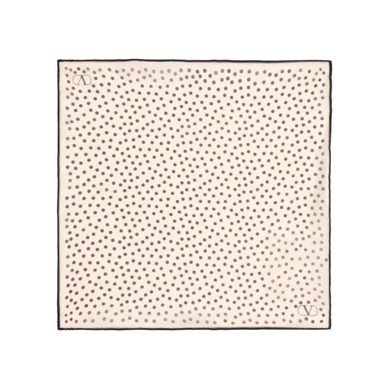 CHEZ VALENTINO SILK CLUTCH BAG
