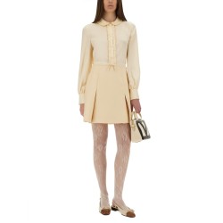"TOUTE LA V" SILK JACQUARD SHIRT
